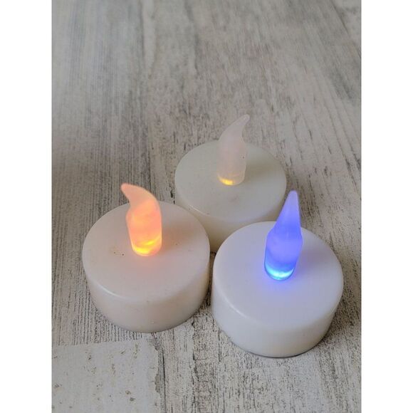 Halloween LED multiple color candle set decor - Picture 4 of 5